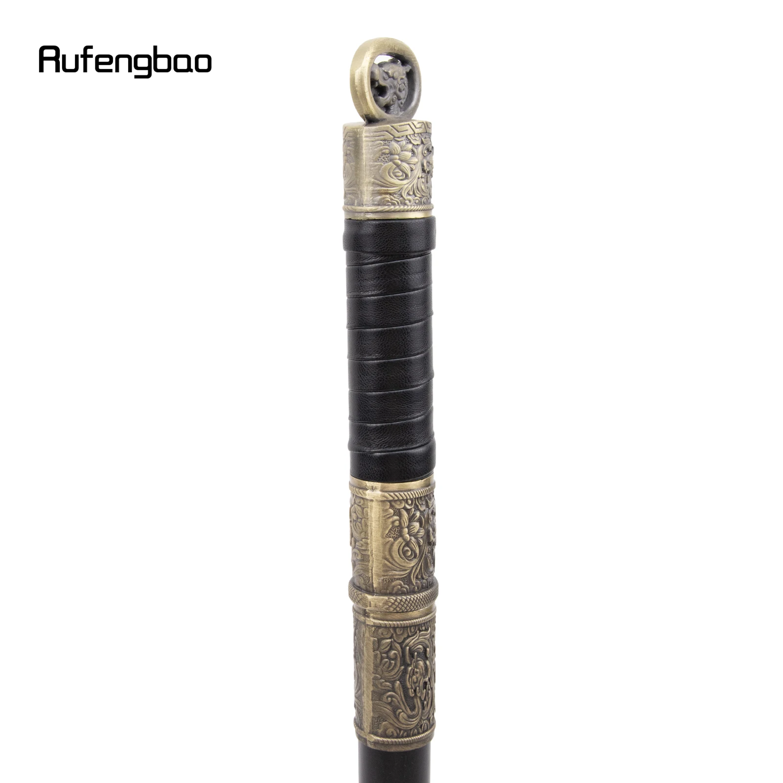 Kupfer schwarz Drachen griff Steampunk Gehstock Mode Gehstock Gentleman Luxus Crosier Knopf Gehstock 97cm