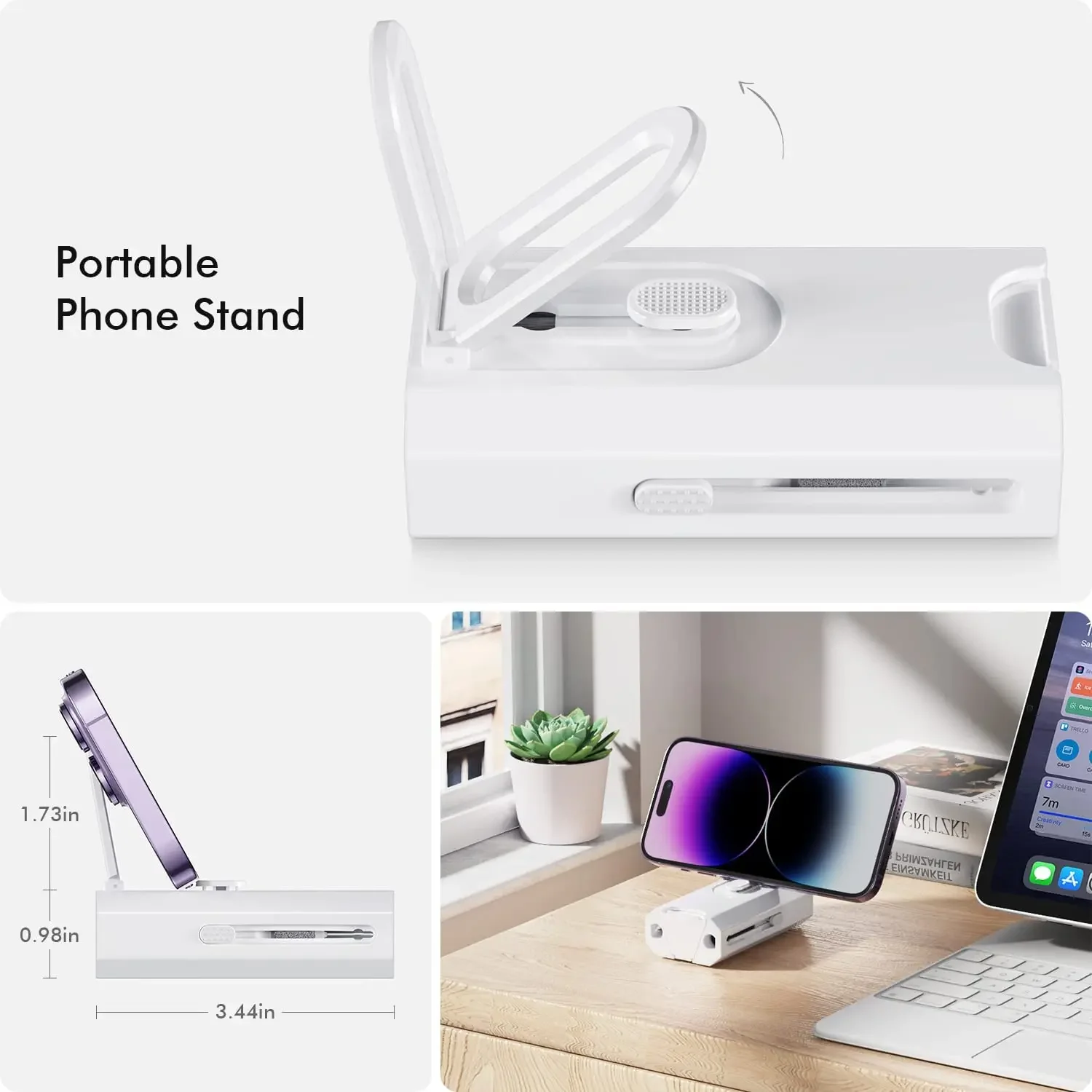 Kit de nettoyage électronique 8 en 1, nettoyeur d'écran, brosse de nettoyage multifonctionnelle pour écouteurs, clavier, ordinateur portable, téléphone, moniteur, caméra