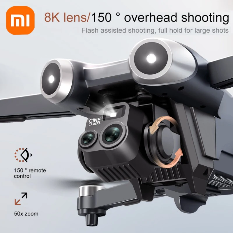 Xiaomi V600 GPS Drone 5G WIFI 8K HD Professional Dual Cameras Optical Flow Obstacle Avoidance Long Battery Life Brushless Drone