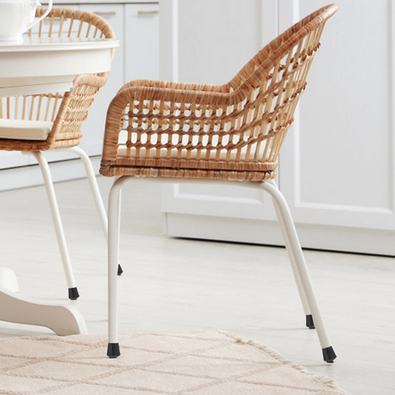 8 stücke stuhl bein bodenschutz 10mm möbel bein abdeckung gummi stuhl beins chutz