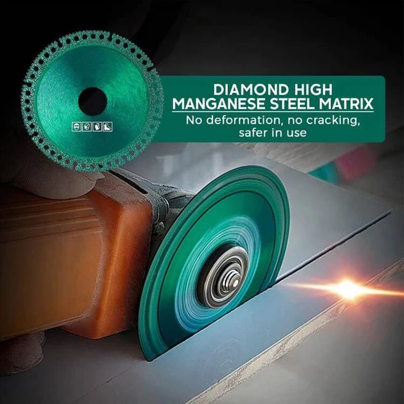 1pc 115/125mm Multi-Function Compound Saw Blade For Smooth Cutting/Steel/Chamfering/Cutting Diamond Saw Blade Tools