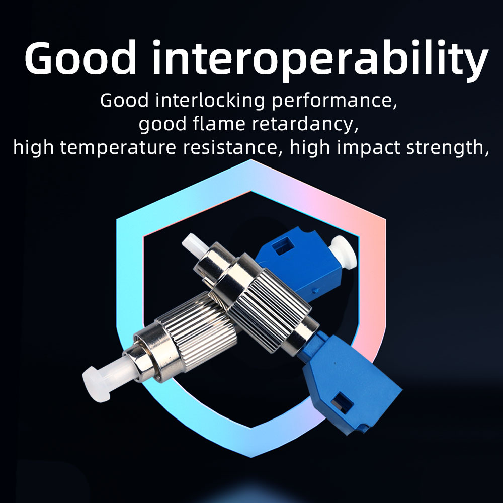 Glasfaser konverter adapter runder zu kleiner quadratischer Stecker Koppler flansch sc/fc/st/lc männlicher und weiblicher optischer Leistungs messer