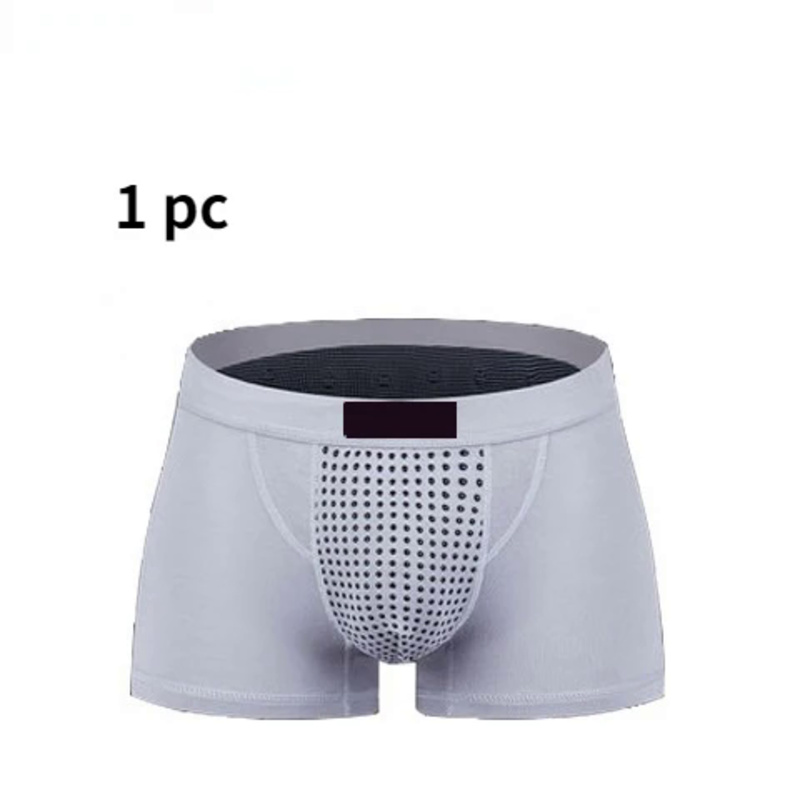 Nueva versión mejorada de bragas de salud para terapia magnética para hombres, calzoncillos Boxer reforzados con 22 imanes (L-6XL), ropa interior brasileña para hombres