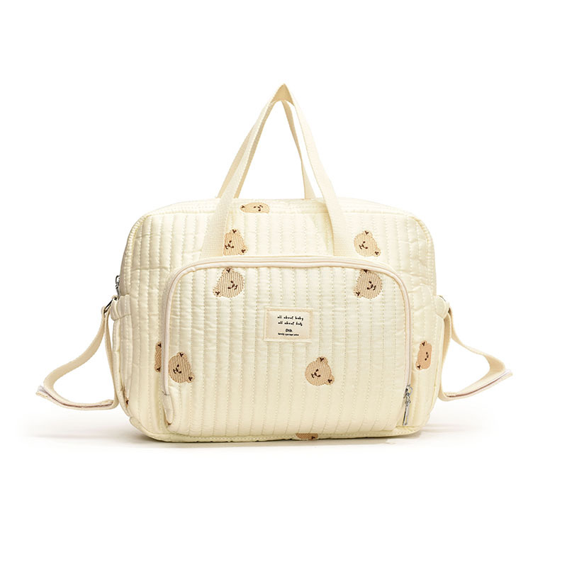 Große Mama-Tasche, Baby-Organizer, Umstandspackung, Windel-Handtasche, bestickt, Damen-Schulter-Crossbody-Tasche, Krankenhaus, Reisen, Mutter und Kind