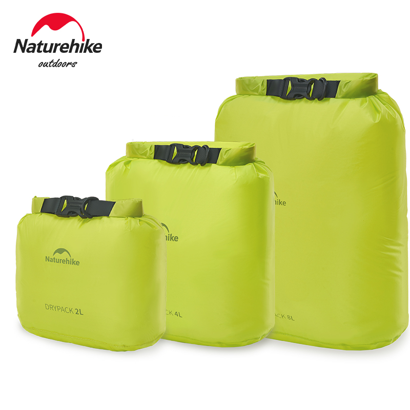 Naturehike Водонепроницаемая сухая сумка для плавания Водонепроницаемая компрессионная сумка для хранения Рафтинг Каякинг Трекинг Плавающие сухие мешки для парусного спорта