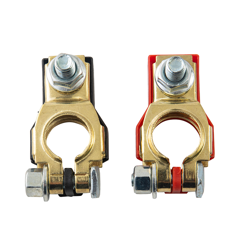 2pc 自動車バッテリー端子ワイヤーケーブルクランプクイックリリースコネクタ車キャラバンボートアクセサリー 12V 24V 正 + 負