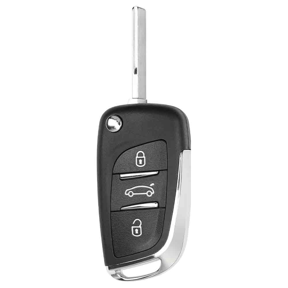 大海-車のキー,車のキー,レスク,fsk,433mhz,id46,プジョー207, 308, 307, 407, 607, 807,シトロエンc2,c3,c4,0523