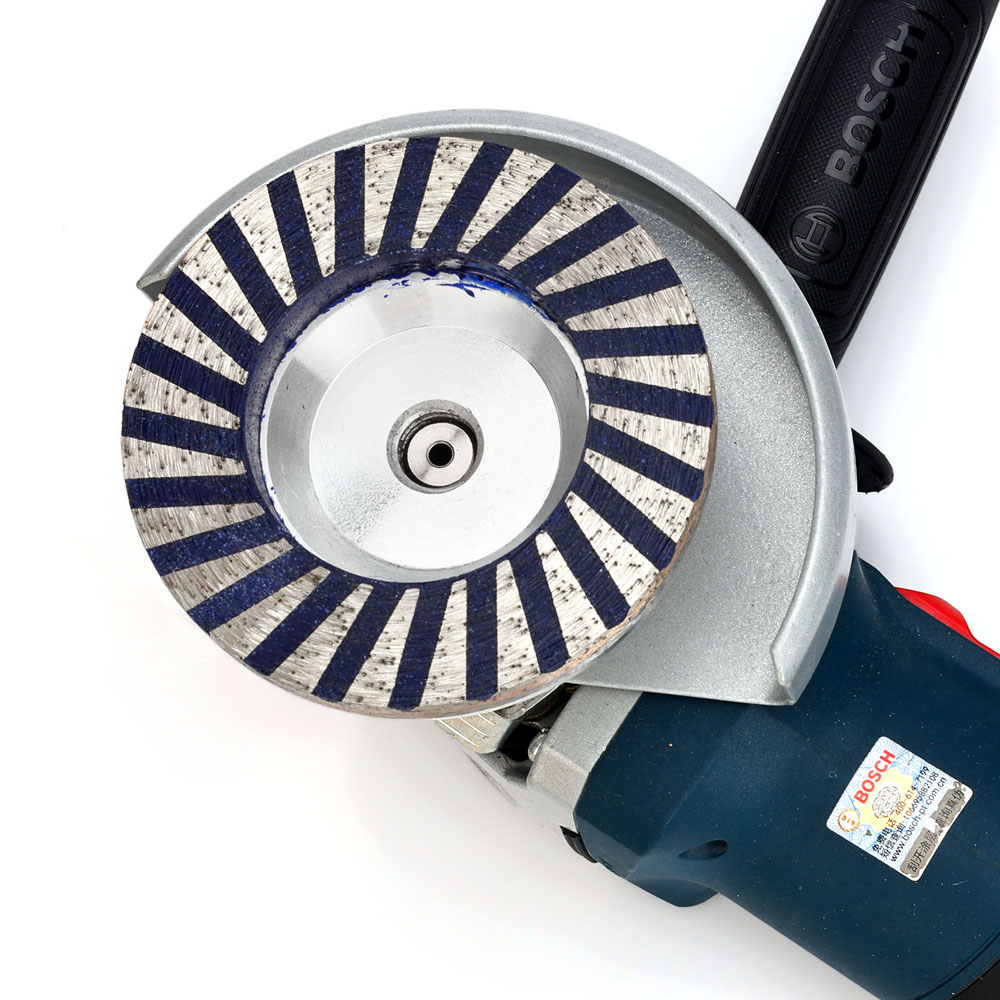 Casaverde 100mm Turbo Cup Diamond Wheels,4" Resin Filling Diamond Cup Grinding Wheel for Concrete Stone Surface Grinding