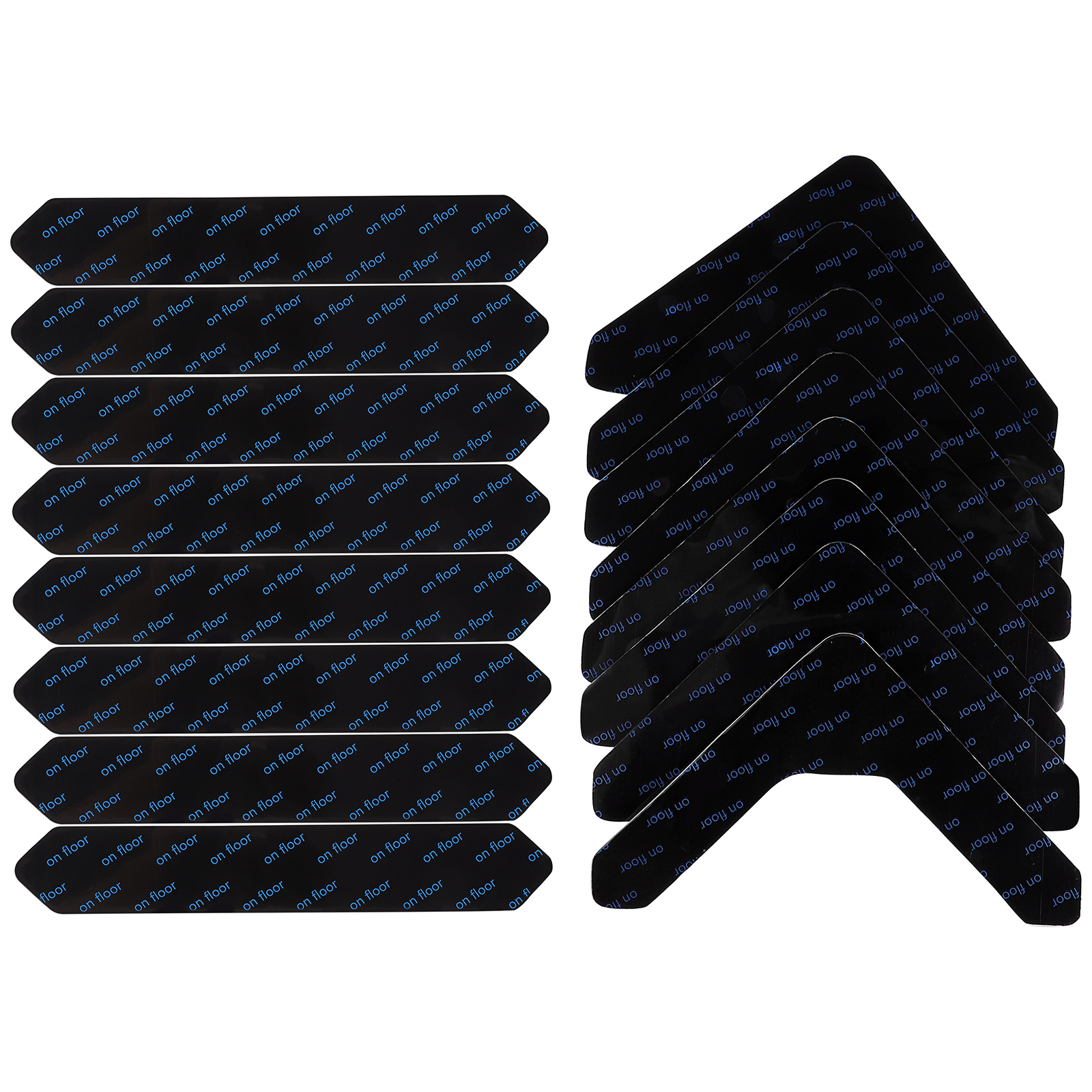 16Pcs Carpet Rug Fixing Stickers Trace-Less Non-Skid Double Sided Adhesive Pads Strong Hold Floor Protector