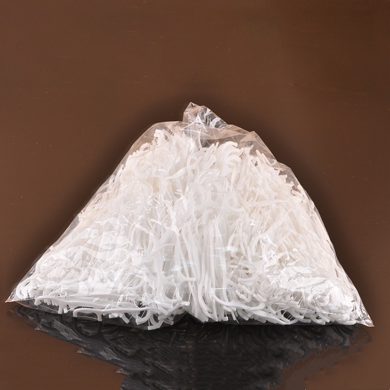 190--Manufacturer bulk floss stick floss bag wholesale floss box polymer thin slip floss tag disposable floss