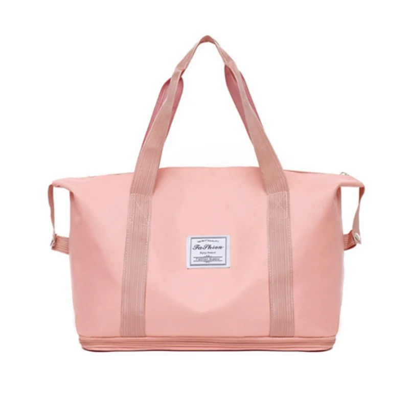 Erweiterbare Handgepäck-Reisetasche mit großem Fassungsvermögen – langlebig, mehrere Fächer, geeignet für Reisen, Fitness, Yoga, Handtasche.