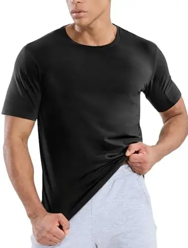 Camiseta de algodón de alta calidad para hombre y mujer, camisetas holgadas básicas de manga corta de Color sólido, camiseta de gran tamaño, Top blanco y negro