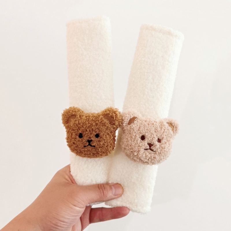 F1CB รถความปลอดภัยที่นั่งเข็มขัดเบาะรถเข็นเด็กที่นั่งเข็มขัด Pad สายคล้องไหล่ Pad