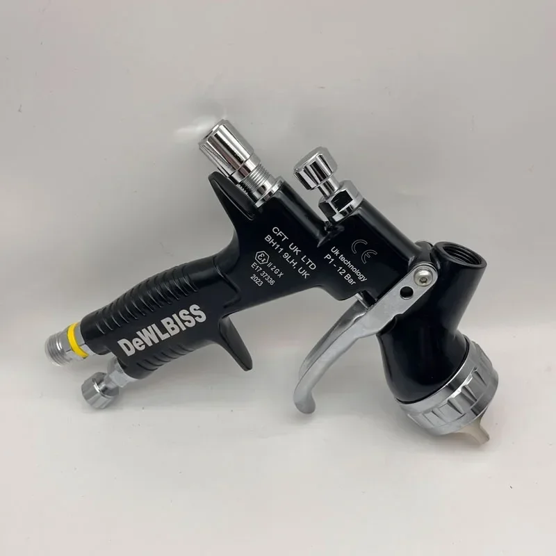 sMaster ペイントガン TE20 T110 1.3 ミリメートルノズルスプレーガン GT プロ PRPLE Glod 混合カップ付き水ベースエアスプレーガンエアブラシ