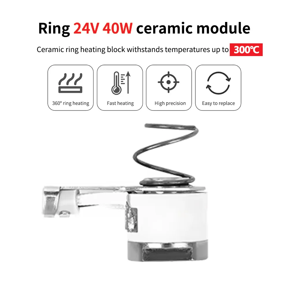 E3D Revo เซรามิคเครื่องทําความร้อน Extrusion kit 104NT Thermistor Fast เครื่องทําความร้อน Core Hotend Kit สําหรับ E3d V6 3D เครื่องพิมพ์ Voron Hot End
