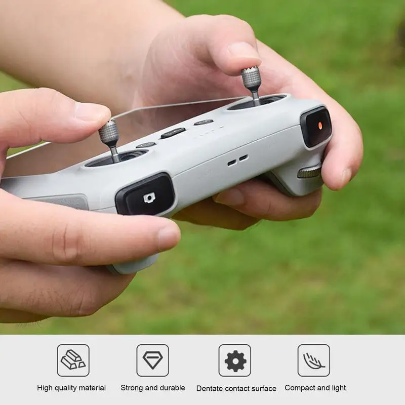 Drone Controller Joystick Ergonomische Fernbedienung Joystick Rutschfeste Rocker Ersatz Metall Control Thumb-Stick Für Reisen