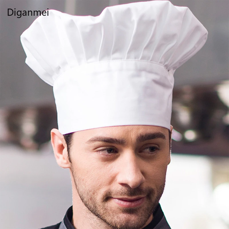 Männer Meister Koch Kappen Weiß Chef Hut Kellner Kellnerin Küche Arbeit Hut Hotel Restaurant Kantine Bäckerei Küche Kappe Barber Hausaufgaben