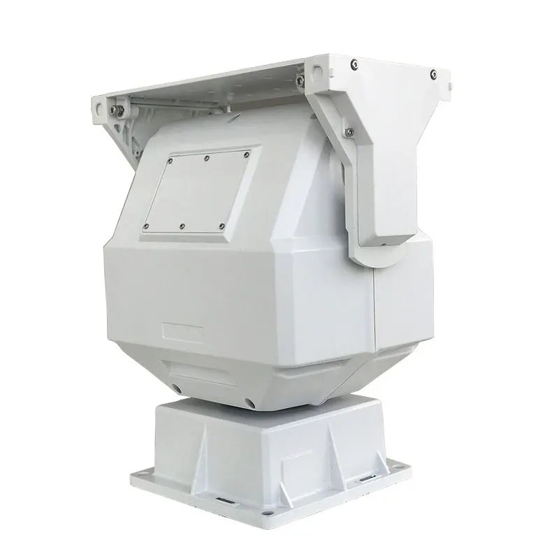 30~80Kg pan tilt motorized head, worm gear transmission structure supports blocking torsional vibration reverse self-locking