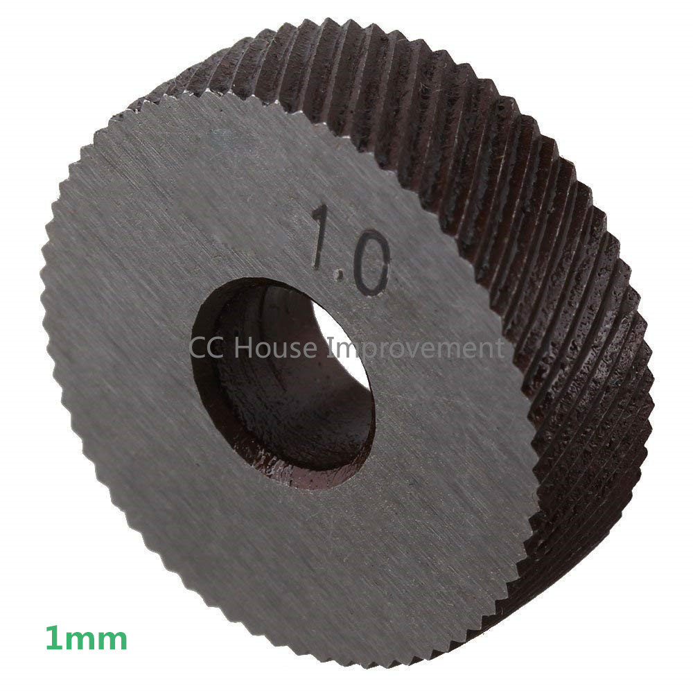Dual ล้อ Knurling ชุดเครื่องมือ 7 ชิ้น 0.5 มิลลิเมตร 1 มิลลิเมตร 2 มิลลิเมตรล้อ Linear Pitch Knurl ชุดเหล็กเครื่องกลึงโลหะเครื่องตัดล้อ Knurling ชุดเครื่องมือ
