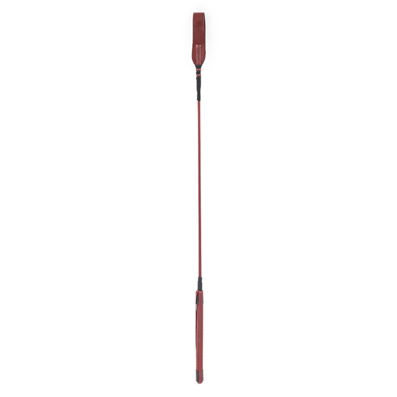 66Cm Leren Lange Rechte Zweep Flogger Peddel Paardenzweep, Rijdend Gewas Paardensport Paardenzweep