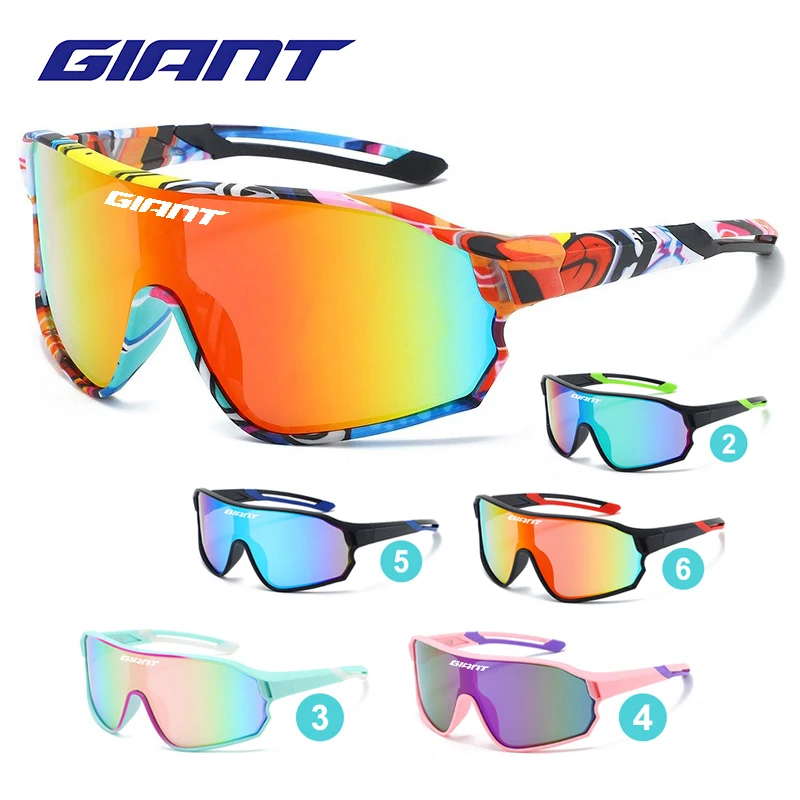 Giantes más vendidos gafas de ciclismo UV400 antivaho lentes REVO claridad HD CE/ANSI certificado diseño de ojo de gato MTB/bicicleta de carretera hombre mujer