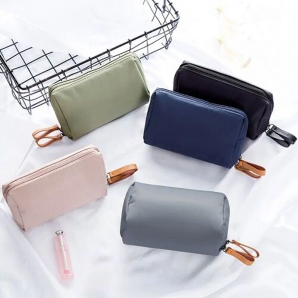 Wasserdichte Lippenstift-Packung mit großem Fassungsvermögen, Dacron-Make-up-Tasche, neue, in mehreren Farben getrennte Kosmetiktasche, Heimtextilien
