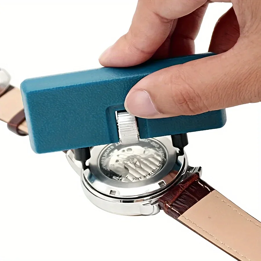 Abridor de reloj ajustable, herramienta de caja trasera, removedor de cierre de prensa, kits de reparación de llave de tornillo, removedor de pilas de reloj