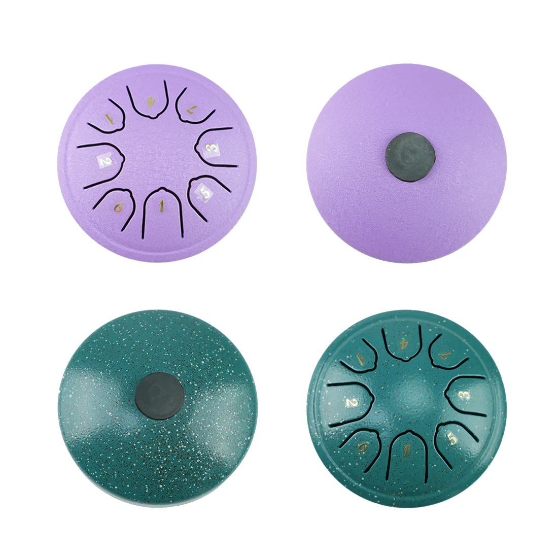 Tambor de língua de aço de 4.5 polegadas, 8 tons, brinquedos musicais para crianças, tambor etéreo, instrumentos musicais zen, percussão, presente de aniversário