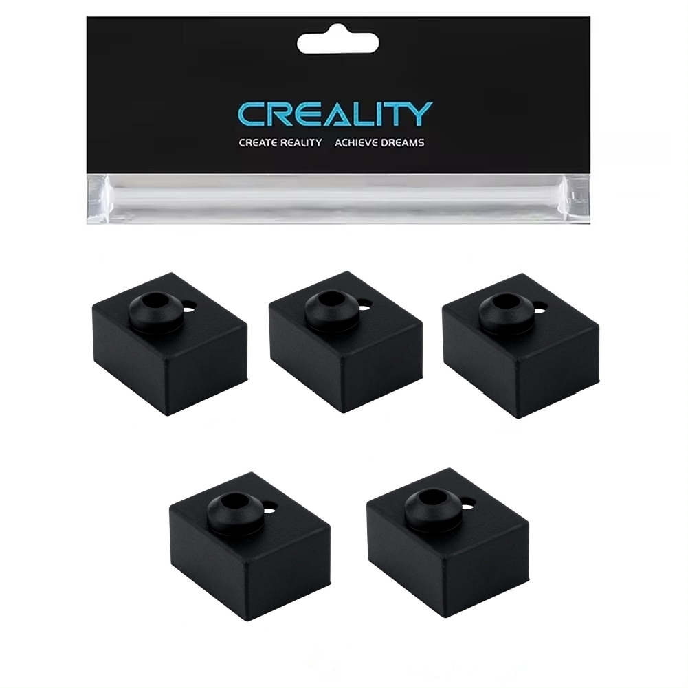 Creality sprite extrusora aquecedor meia de silicone, bloco aquecedor capa de silicone para impressora 3d ender 3 s1/3 s1 pro/cr10 smart pro