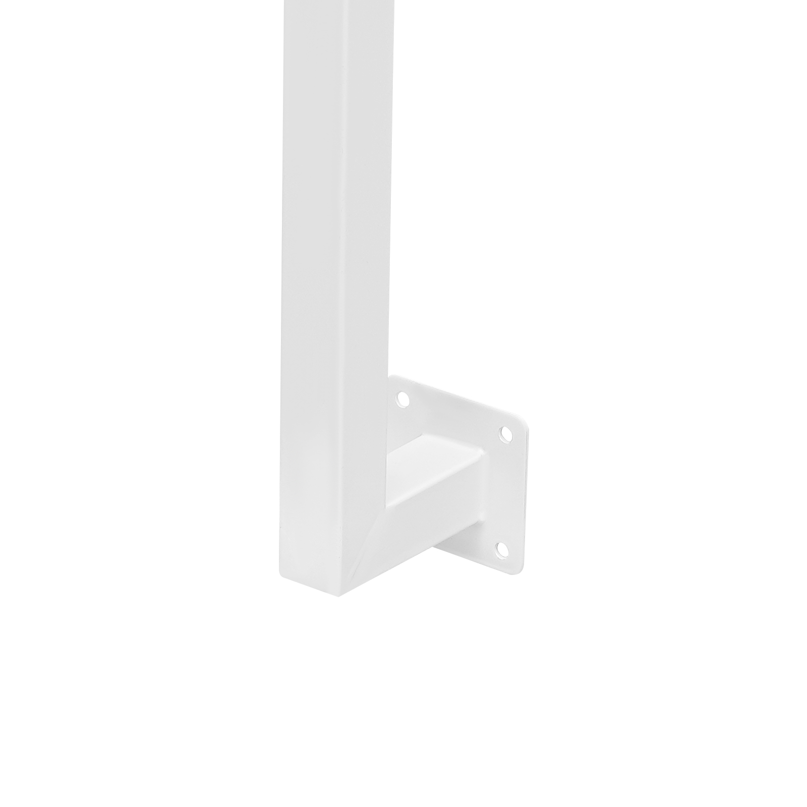 4-Piece Stair Railing Posts, U-shaped Stair Baluster Posts, Adjustable Stair Railing Posts for Deck, Balcony, Stair