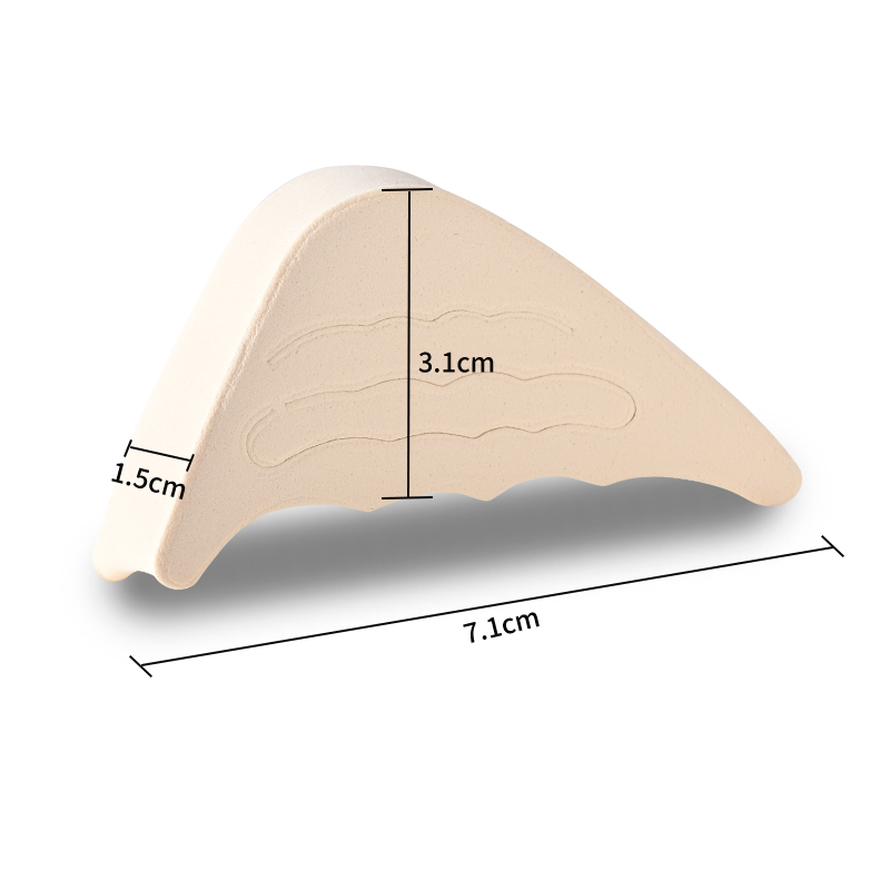 Plantillas de tacón alto para mujer, medio antepié, insertar el dedo del pie, cojín, Protector para aliviar el dolor, zapatos grandes, ajuste de relleno frontal del dedo del pie