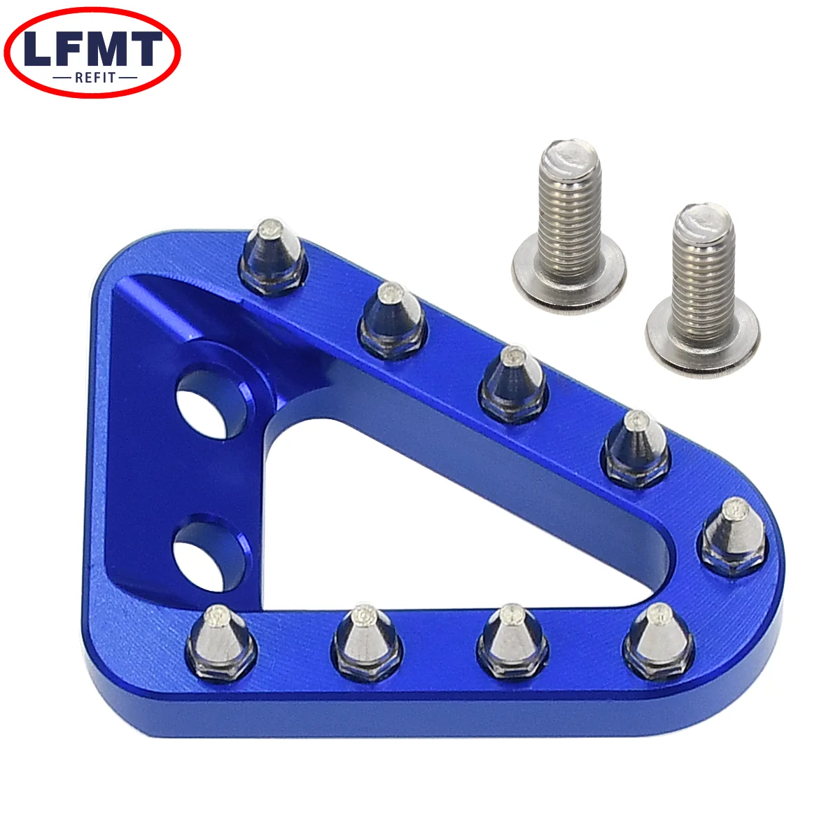 Motorcycle CNC Rear Brake Pedal Step Plate Tip For KTM XC XCF XCW SX SXF EXC EXCF TPI 6D Husqvarna TE FE TX FX TC FC 2016-2023