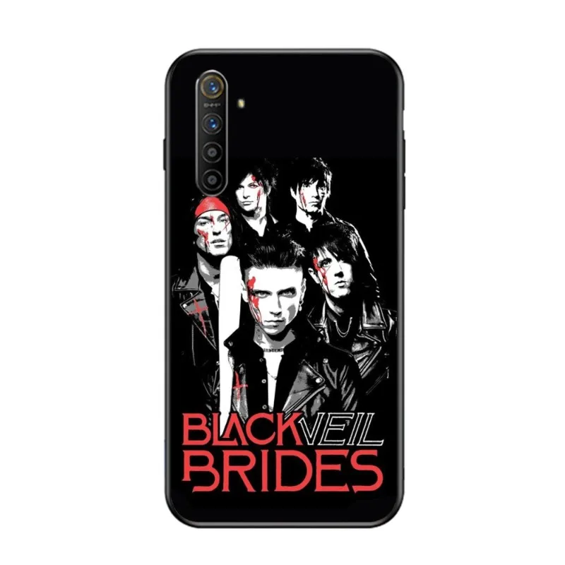 Selubung telepon seluler pengantin selubung telepon untuk OPPO Find X5 X3 X2 A93 Reno 8 7 Pro A74 A72 A53 Cover telepon lembut hitam Funda