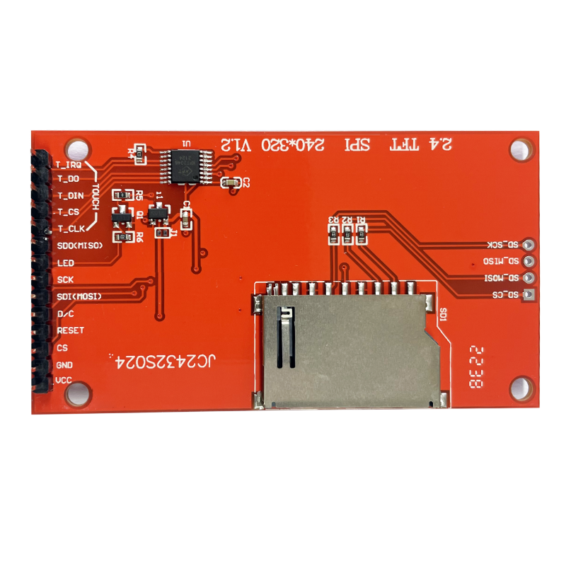 Fabrycznie oryginalny 2,4 "240*320 ILI9341 inteligentny ekran wyświetlacza 2,4-calowy moduł SPI LCD TFT z/bez dotykowego wyświetlacza TFT
