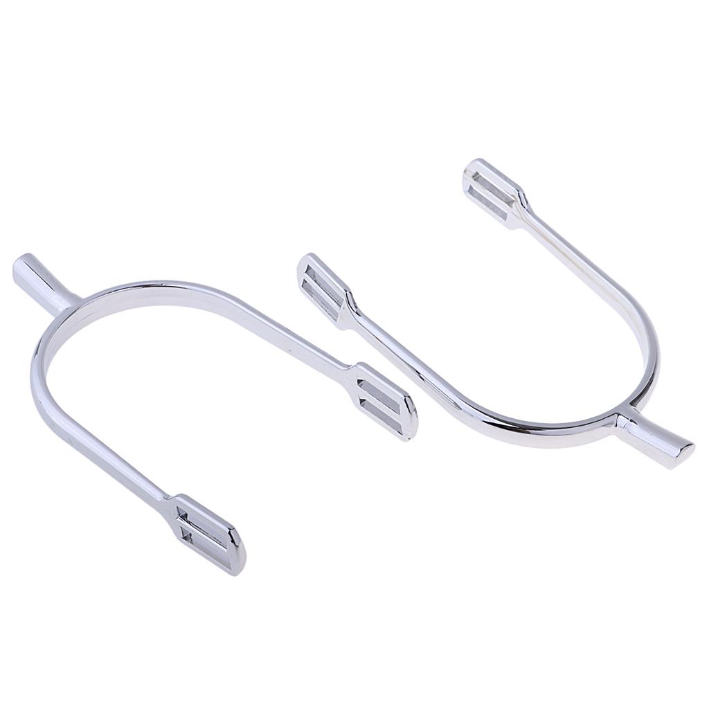 1 paire d'éperons équestres en alliage de Zinc, éperons anglais, éperons d'équitation 12*8*2cm-or et argent