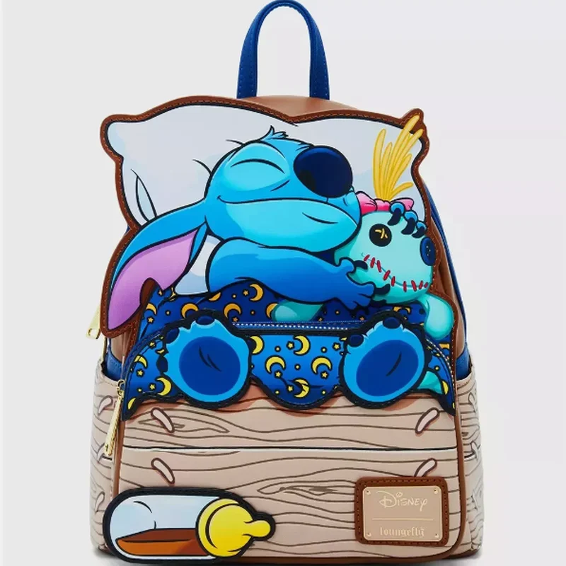 Neue Loungefly Disney Lilo/Stitch Mini Kinder Rucksack Grundschule Rucksack Mädchen Nette Schulter Tasche Outdoor Freizeit Tasche