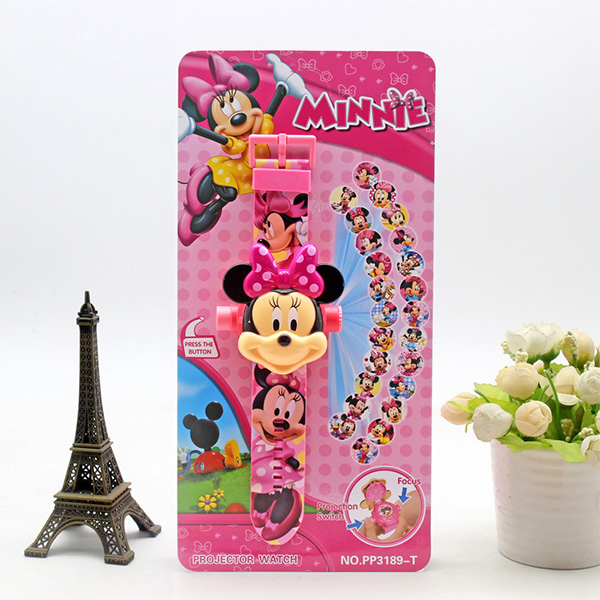 Disney Kinderuhren für Mädchen, 3D-Projektion, Prinzessin Elsa, Mickey Mouse, Digitaluhr, Spiderman-Uhr, relogio