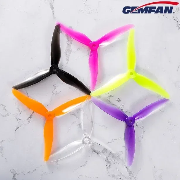10 pares (10CW + 10CCW) Gemfan Hurricane 51433 5.1X3.5X3 hélice de 3 aspas