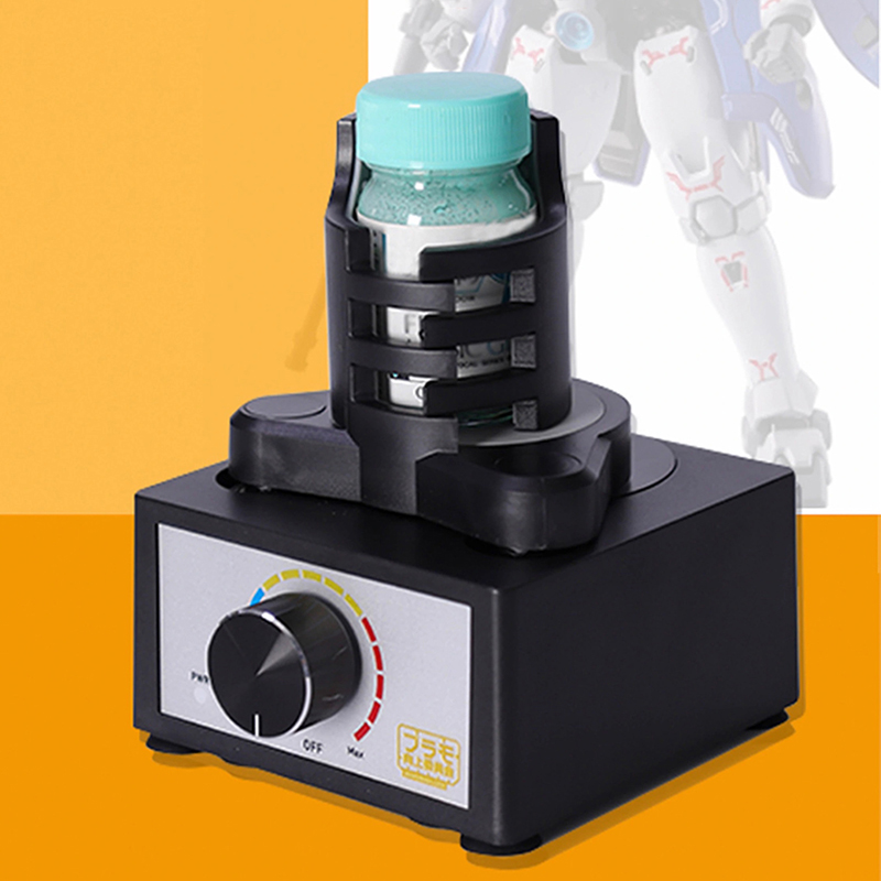 Mini impastatrice da banco Miscelatore vortice Agitatore elettrico per vernice Velocità regolabile Strumento per la creazione di modelli di hobby fai-da-te PMKJ020