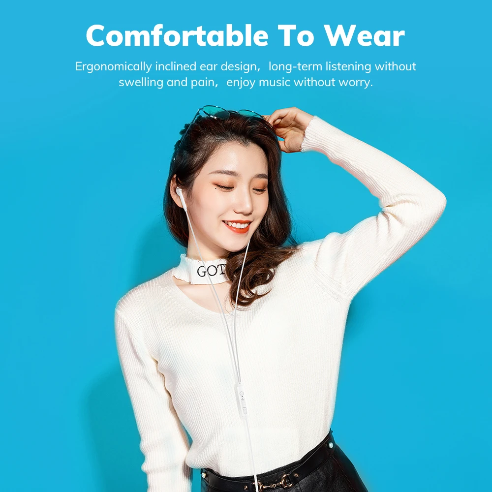TOPK 유선 이어폰 C타입 마이크 인이어 유선 헤드폰, 샤오미 삼성 노트 10 노트 20 S21 S20 핸드폰 헤드셋