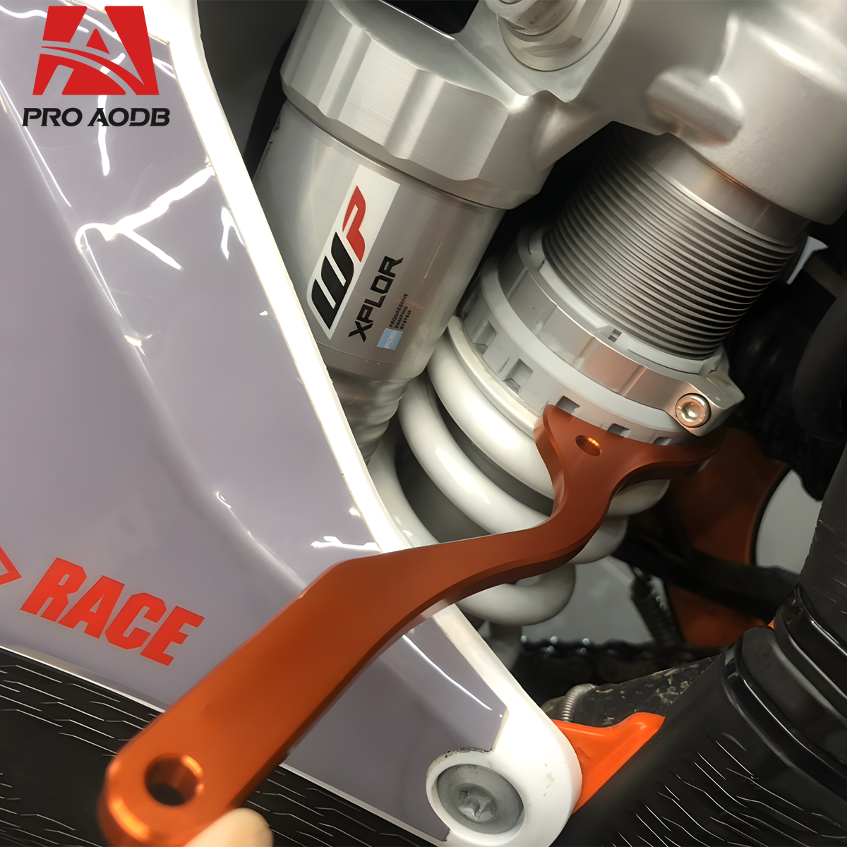 オートバイリアショックアブソーバー,ショックアブソーバー,ktm,sx,sxf,xc,xcf,exc,excf,125, 150, 250, 300, 350, 450, 500用レンチツール2016-2023