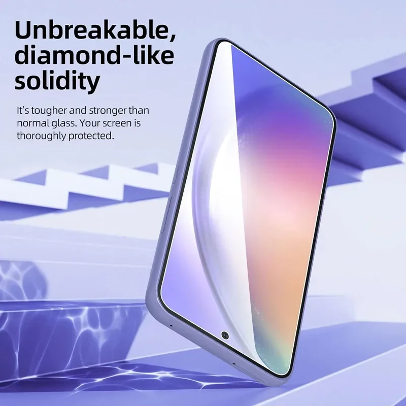 5Pcs Screen Protector for Samsung Galaxy A55 A54 A13 A53 A52 A12 A22 A33 A32 A51 A52S A35 A72 A71 A14 S10E S20FE Tempered Glass