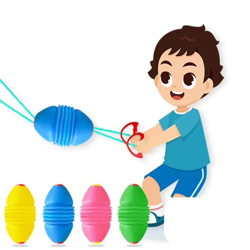 Pelotas de velocidad elásticas para niños, juguetes al aire libre, tamaño grande, interactivo, entrenamiento sensorial, juegos deportivos, regalos para niños y adultos