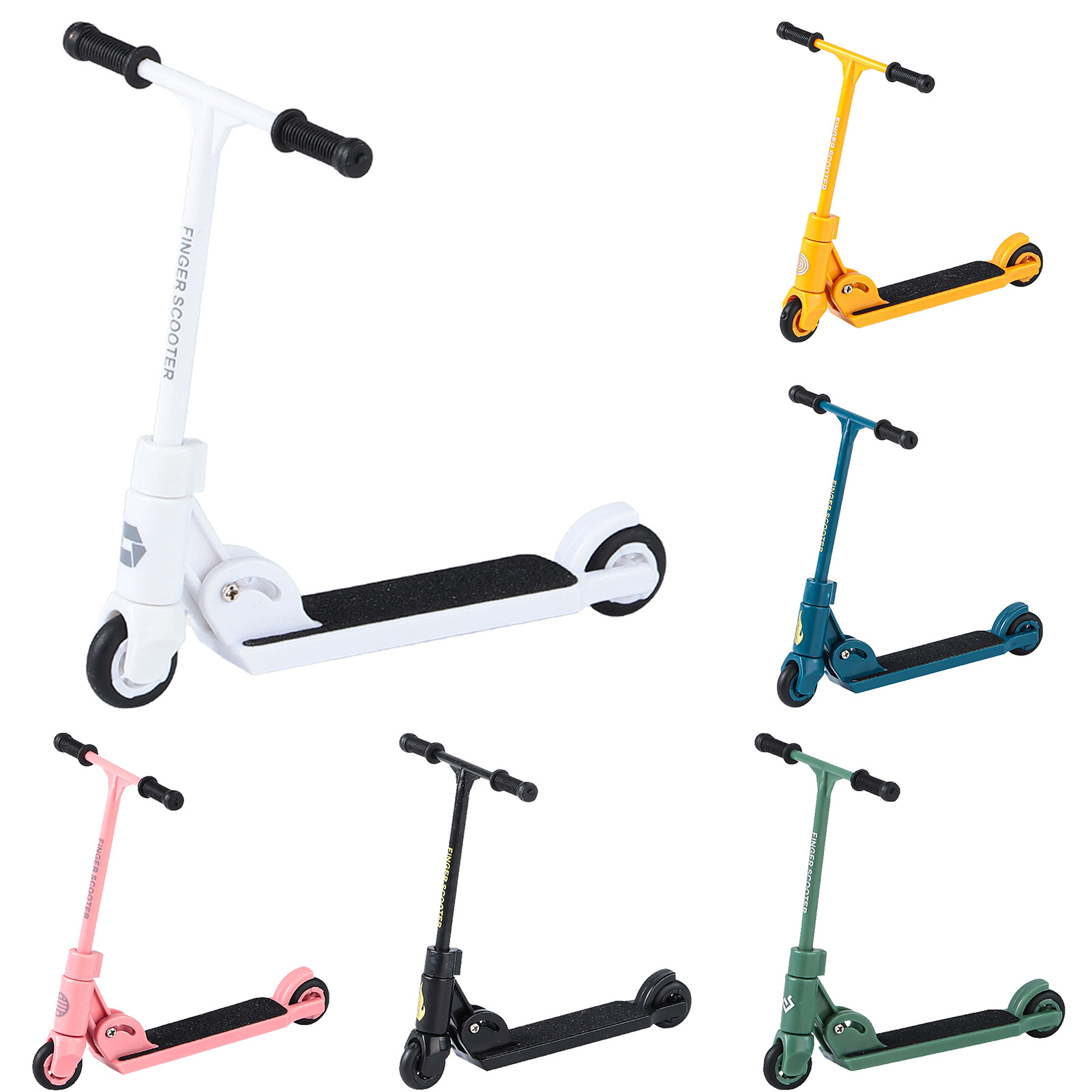 Детский самокат Finger BMX, складной Т-образный самокат с тормозом, развивающие игрушки, скейтборды на палец, забавное движение кончика пальца
