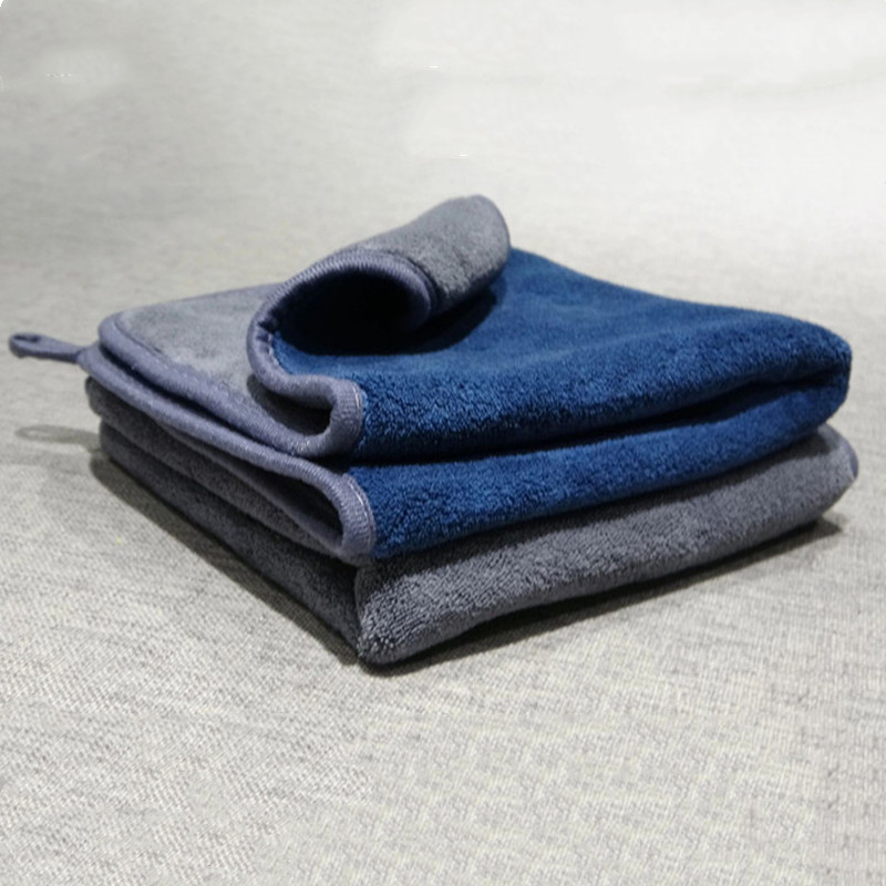 Siêu Dày 800GSM Nỉ Mặc Ô Tô Microfiber Phụ Kiện Siêu Thấm Hút Vệ Sinh Xe Chi Tiết Vải Tự Động Chăm Sóc Sấy Khăn