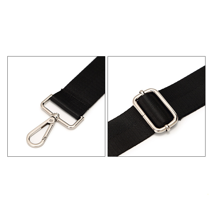 Correa de repuesto para bolso de hombro de 80-140CM para maletín, bolsos de hombro tipo bandolera para hombre, correa ajustable, accesorios para bolso negro para mujer