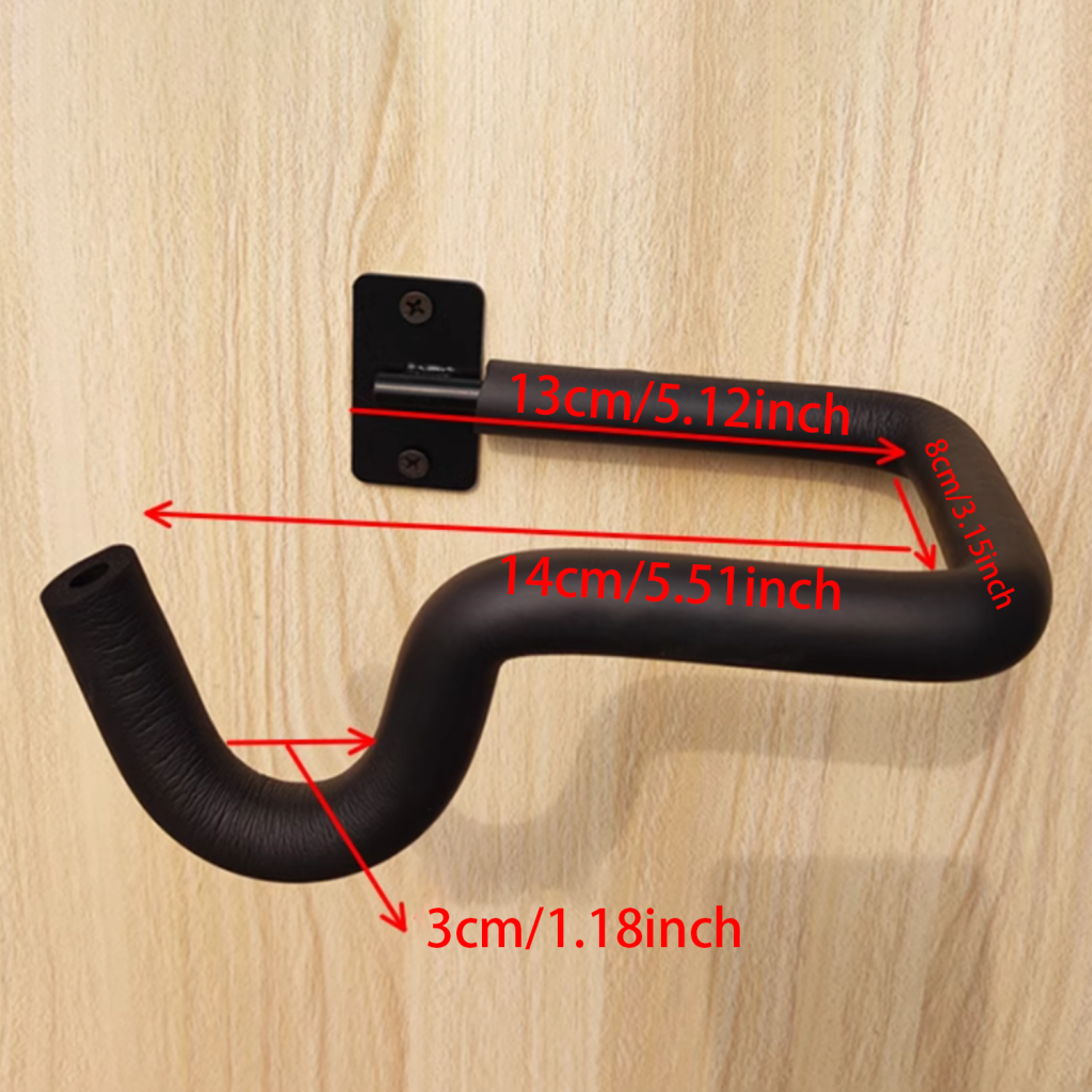 Cabide de parede para skate, ferramenta de exibição de parede para longboard, gancho de suspensão resistente de aço