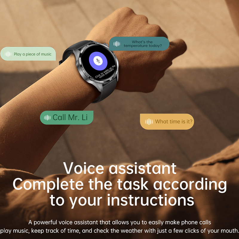 GT5 PROสมาร์ทนาฬิกาผู้ชายนาฬิกา 5 Pro AMOLED HDหน้าจอบลูทูธโทรGPS Trajectory NFC Heart Rateเข็มทิศSmartWatches 2024 ใหม่