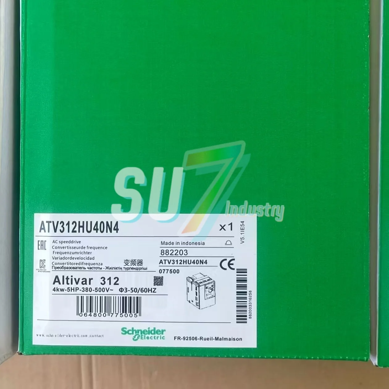 ATV312HU40N4     Frequency Converter    New In warehouse