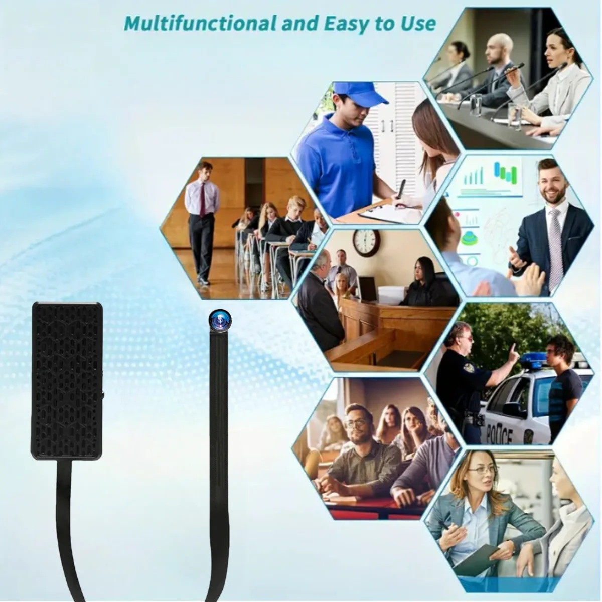 Mini cámara HD WiFi, módulo DIY, seguridad para el hogar y la Oficina, alarma de cámara para niñera, visualización remota, cámara en miniatura con detección de movimiento, aplicación